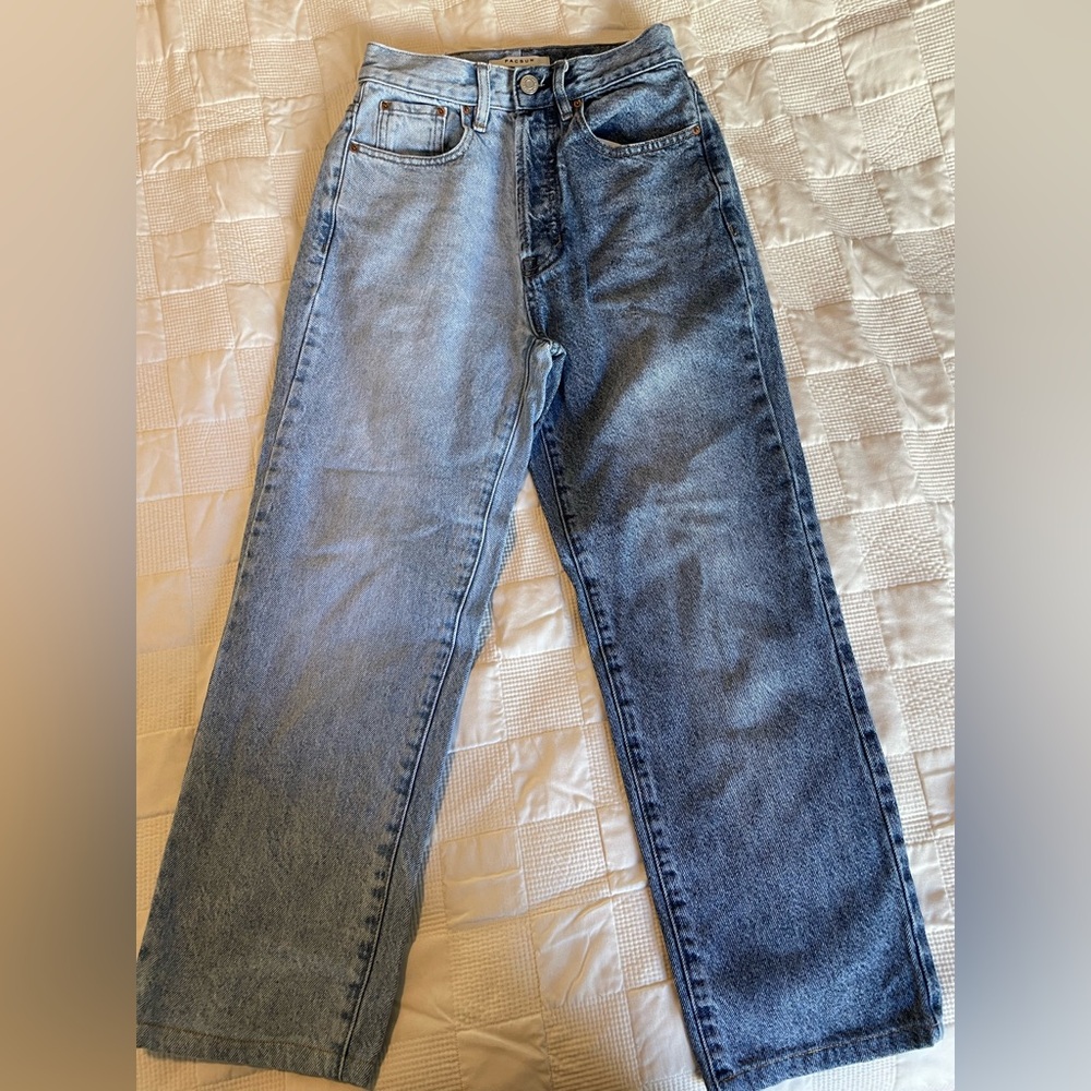 PacSun Two tone dad jeans size 23